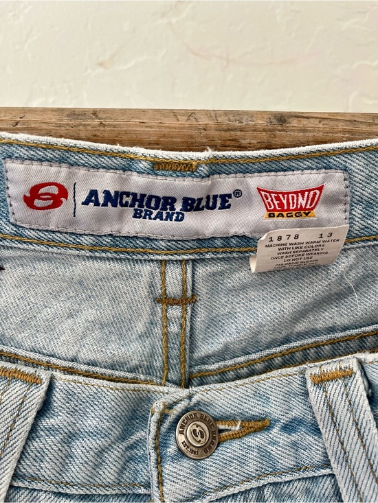 anchor blue Other - Vtg 90s/Y2K Anchor Blue Beyond Baggy Wide Leg Skate Denim 32x32